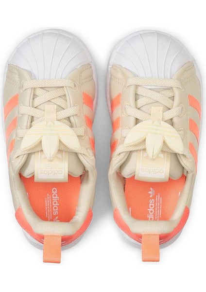 Superstar 360 Bebek Bej Spor Ayakkabı (JH5216)