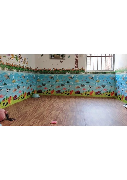 70X77CM (0,53M2) Kendinden Yapışkanlı Çocuk Odası Esnek Sünger Duvar Paneli fırsatları