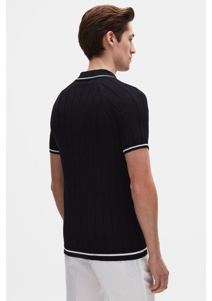 Ds Damat Regular Fit Siyah T-Shirt modelleri