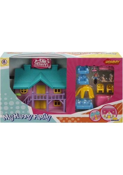02081 Sunman, 2 Katlı Ev Oyun Seti Villa