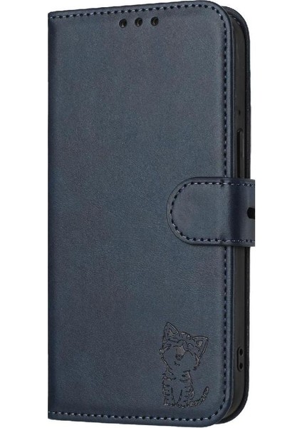 IPhone 16E Kart Tutucu Için Cüzdan Durumda Tüm Yuvarlak Koruma Manyetik (Yurt Dışından)
