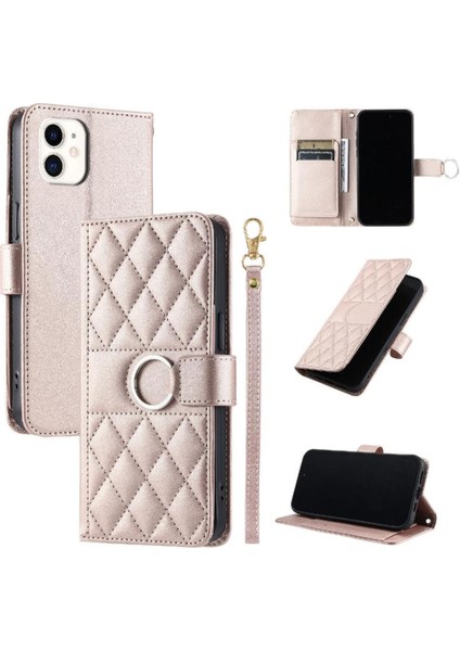 IPhone 12 Mini Koruyucu Pu Deri Kart Yuvaları Tutucu Bilek Için Flip Case (Yurt Dışından) indirimleri
