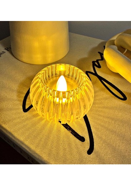 Yuvarlak Tealight Model LED Mum