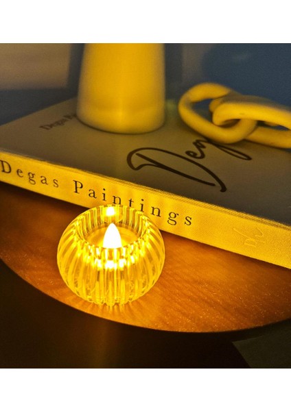 Yuvarlak Tealight Model LED Mum