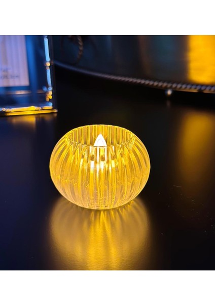 Yuvarlak Tealight Model LED Mum