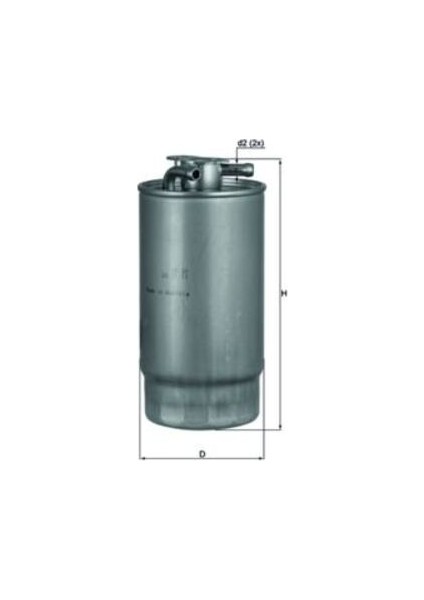 Mahle KL1601 -Knecht-Behr KL1601 Yakıt Filtresi Bmw M57 E46 E39 E53 Land Rover Vogue 306D1 L322 02 11 13327785350