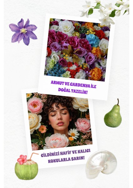 Kadın Vücut ve Saç Spreyi Mist 52 - Zarif Gardenya Kokusu