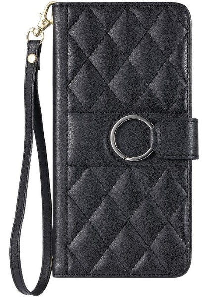 IPhone 14 Pu Deri Koruyucu Manyetik Bilek Kayışı Kartı Için Flip Case (Yurt Dışından) modelleri