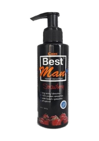 Sens Ankara Best Man Büyük Boy Çilekli Jel 150ML