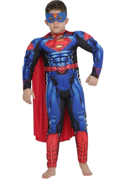Süperman Kaslı Çocuk Kostümü fırsatları
