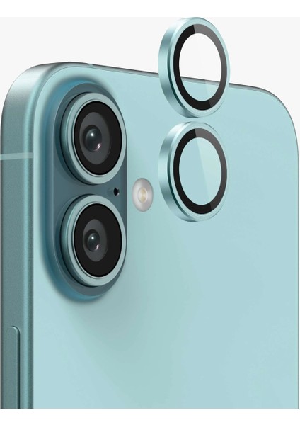 iPhone 16 Magsafe Şeffaf Kılıf + Hayalet Ekran Koruyucu + Kamera Lens Koruyucu (Deniz Mavisi) modelleri