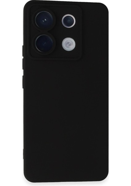 Newface Xiaomi Redmi Note 13 Pro 5g Kılıf Nano Içi Kadife Silikon - Siyah