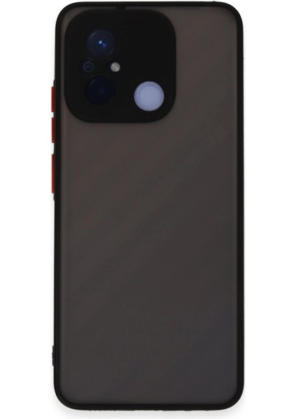 Newface Xiaomi Redmi 12C Kılıf Montreal Silikon Kapak - Siyah