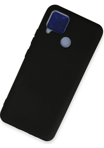 Newface Realme C15 Kılıf Nano Içi Kadife Silikon - Siyah fiyatları