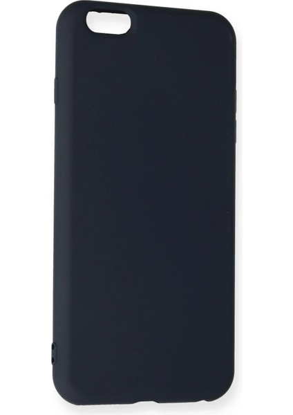 Newface iPhone 6 Plus Kılıf Nano Içi Kadife Silikon - Lacivert fiyatları