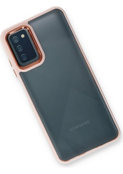 Newface Samsung Galaxy A03S Kılıf Dora Kapak - Pudra