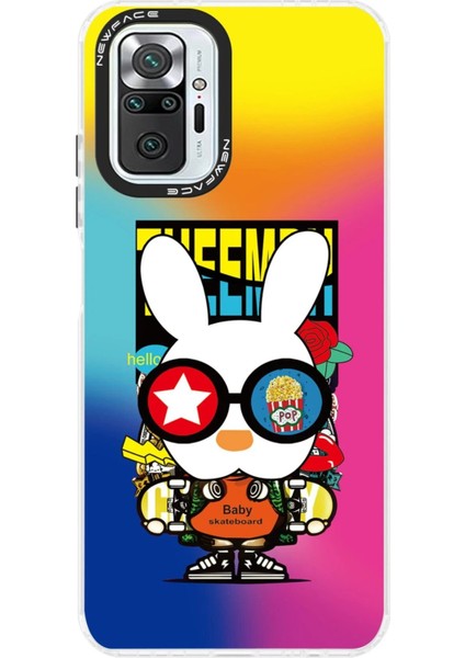 Newface Xiaomi Redmi Note 10 Pro Kılıf Estoril Desenli Kapak - Estoril - 10