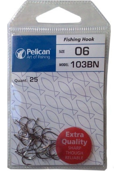 Kısa Çapraz Çipura Iğnesi 25'li Paket