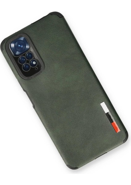 Newface Xiaomi Redmi Note 11 Kılıf Loop Deri Silikon - Yeşil modelleri