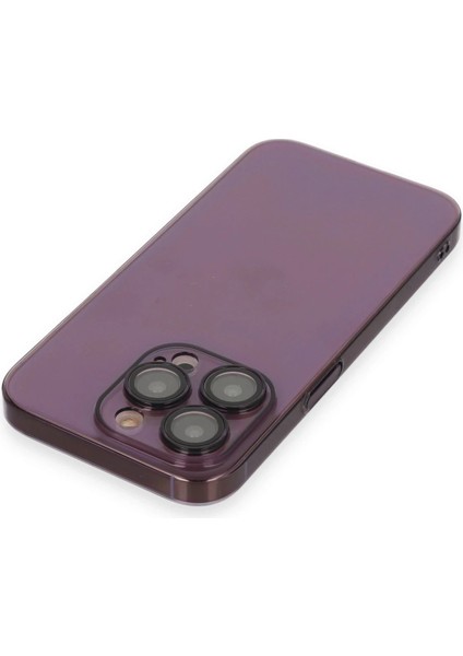 Newface iPhone 13 Pro Kılıf Armada Lensli Kapak - Derin Mor