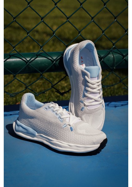 Kadın Sneaker Örgü Triko Koşu ve Yürüyüş Spor Ayakkabı Sinta