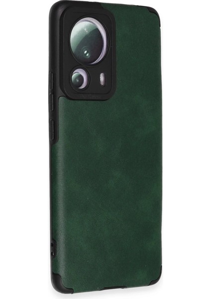 Newface Xiaomi Mi 13 Lite Kılıf Loop Deri Silikon - Yeşil fiyatları