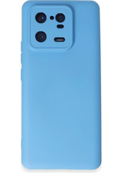 Newface Xiaomi Mi 13 Pro Kılıf Nano Içi Kadife Silikon - Mavi