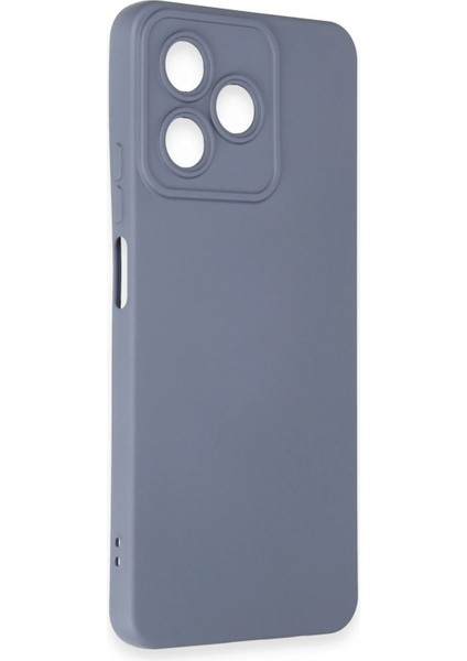 Newface Realme C53 Kılıf Nano Içi Kadife Silikon - Gri fiyatları