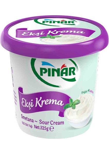 Ekşi Krema (Smetana - Sour Cream) 325 G