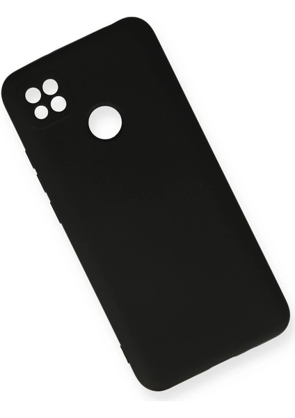 Newface Xiaomi Redmi 9c Kılıf Nano Içi Kadife Silikon - Siyah