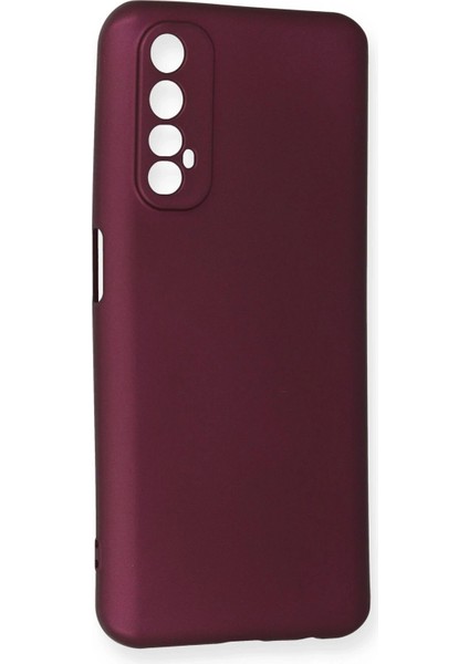 Newface Realme 7 Kılıf First Silikon - Mürdüm fiyatları