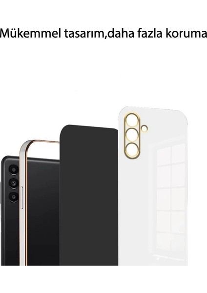 Newface Xiaomi Redmi 13 4g Kılıf Volet Silikon - Siyah