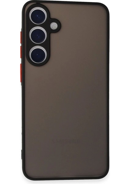 Newface Samsung Galaxy S24 Kılıf Montreal Silikon Kapak - Siyah