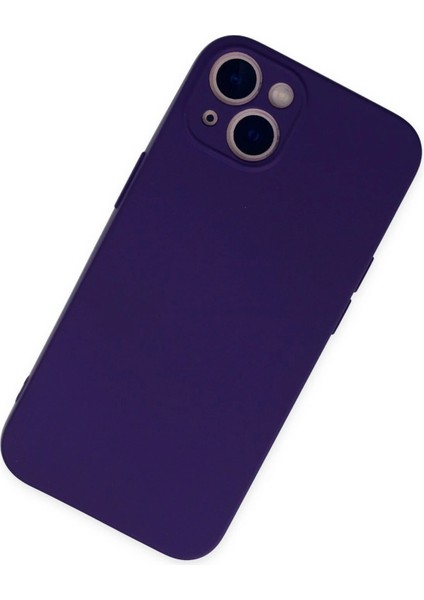 Newface iPhone 13 Mini Kılıf Nano Içi Kadife Silikon - Mor