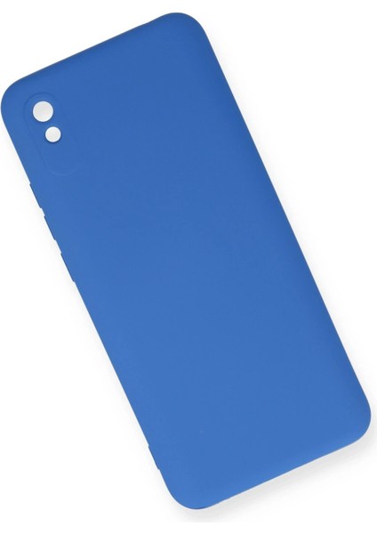 Newface Xiaomi Redmi 9A Kılıf Nano Içi Kadife Silikon - Mavi fiyatları