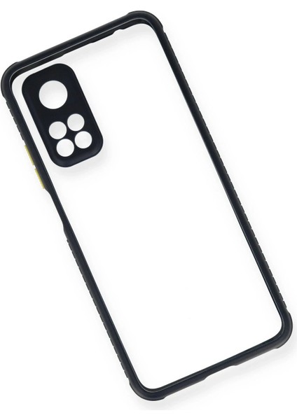 Newface Xiaomi Mi 10T Pro Kılıf Miami Şeffaf Silikon - Lacivert modelleri