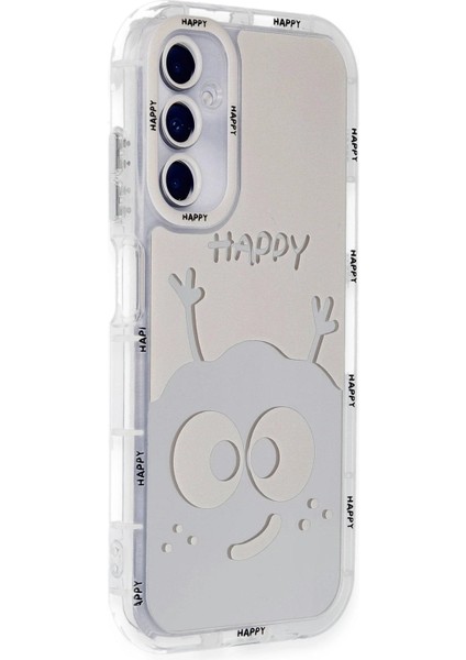 Newface Samsung Galaxy A25 5g Kılıf Reflexion Desenli Kapak - Desen 6