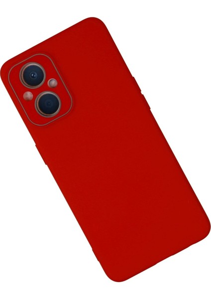Newface Oppo Reno 7 Lite Kılıf Lansman Glass Kapak - Kırmızı fiyatları