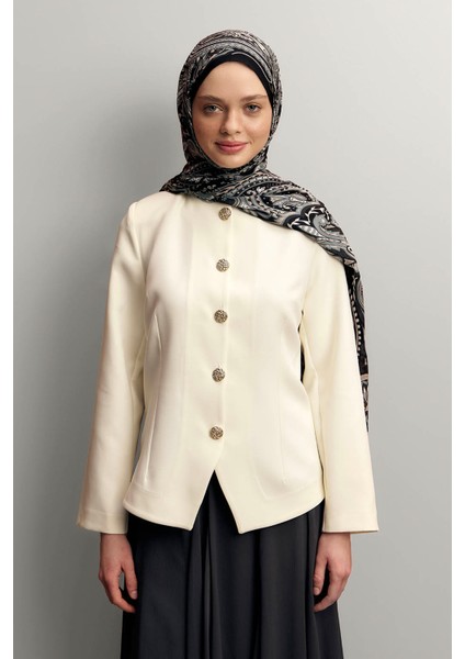 Deluxe Summer Şal Jade Siyah