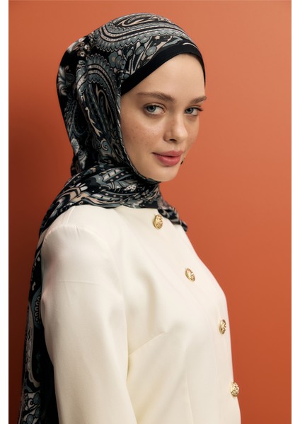 Deluxe Summer Şal Jade Siyah indirimleri