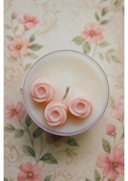 Gül Fısıltısı Mum Aromatik Kokulu