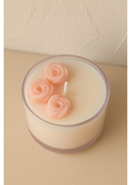Gül Fısıltısı Mum Aromatik Kokulu