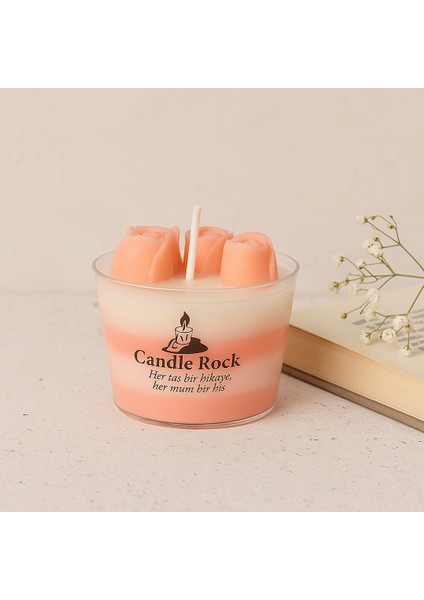 Gül Fısıltısı Mum Aromatik Kokulu