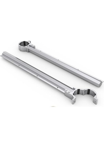 Alüminyum Sabit Tırnaklı Eko Yuvarlak Sistem Bronz Çamaşırlık