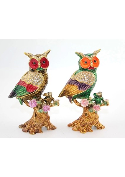 Swaroski Taşlı Tekli Baykuş ALK1929