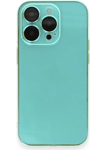 Newface iPhone 13 Pro Kılıf Armada Lensli Kapak - Yeşil