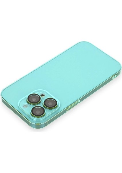 Newface iPhone 13 Pro Kılıf Armada Lensli Kapak - Yeşil