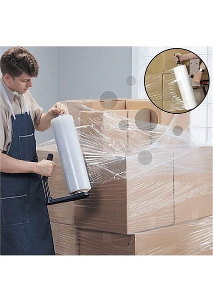 Palet Streç Film 17 Mikron 50 cm x 30 M 1 Adet 750 Gram fırsatları
