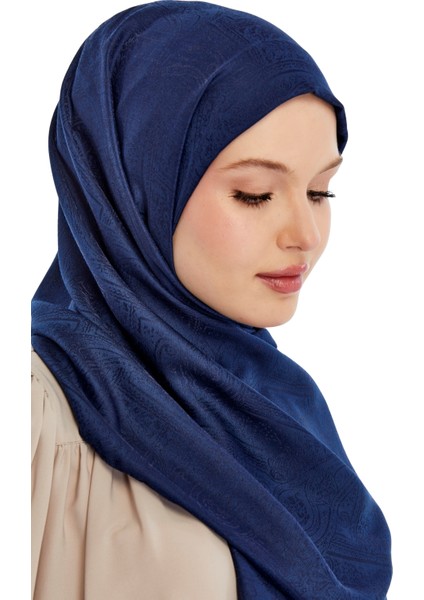 Monogram Etnik Desen Şal - Lacivert fiyatları