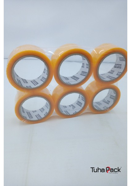 Akrilik Koli Bandı 45MM x 100M Şeffaf (6 Adet) - Kopmayan Güçlü Koli Bandı modelleri
